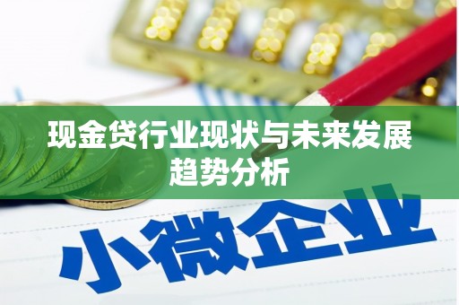 上甘岭现金贷行业现状与未来发展趋势分析