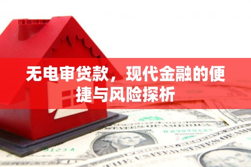 汝阳无电审贷款，现代金融的便捷与风险探析