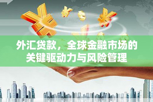 水上外汇贷款，全球金融市场的关键驱动力与风险管理