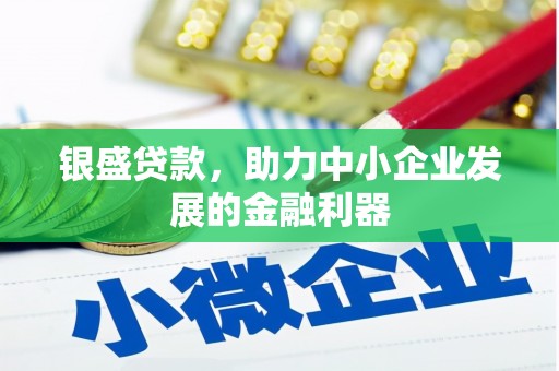 美溪银盛贷款，助力中小企业发展的金融利器
