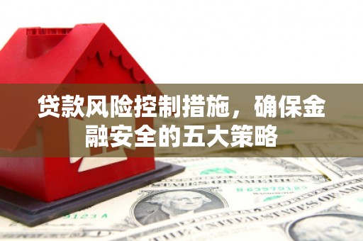 广安贷款风险控制措施，确保金融安全的五大策略