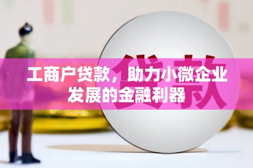 禹城工商户贷款，助力小微企业发展的金融利器
