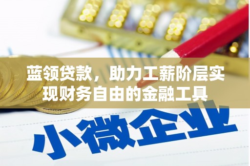 拉孜蓝领贷款，助力工薪阶层实现财务自由的金融工具