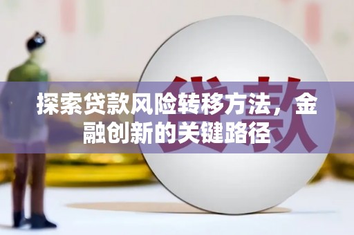 闻喜探索贷款风险转移方法，金融创新的关键路径