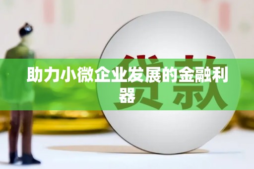 大名助力小微企业发展的金融利器