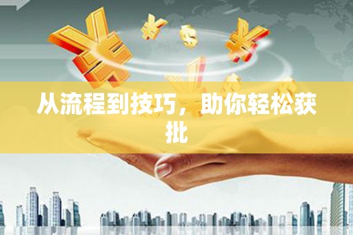 汪清从流程到技巧，助你轻松获批