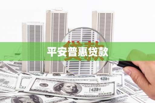 仑背平安普惠贷款