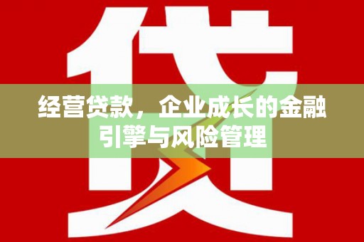 宁城经营贷款，企业成长的金融引擎与风险管理